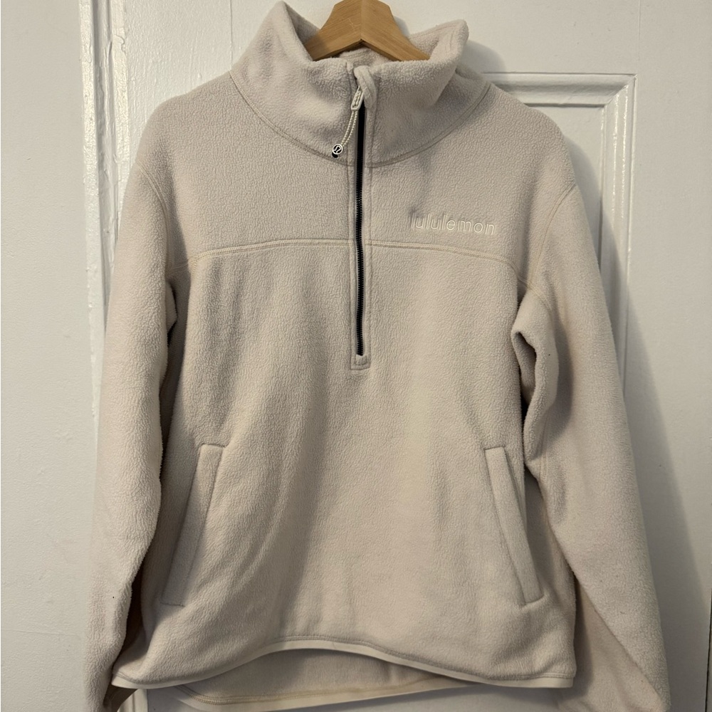 lululemon 1/4 zip fleece